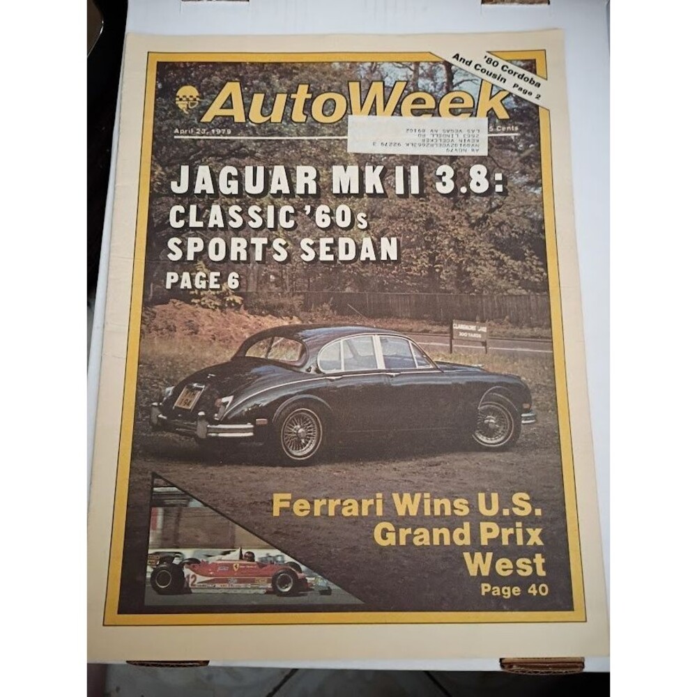 AutoWeek Magazine - April 23, 1979